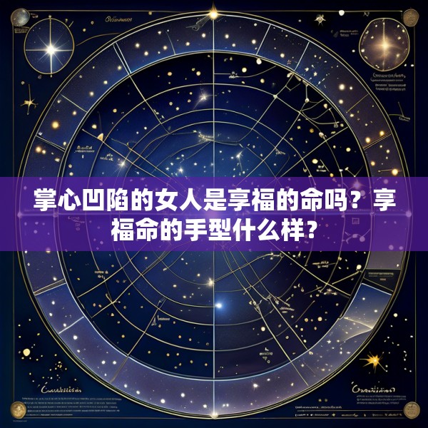 掌心凹陷的女人是享福的命吗？享福命的手型什么样？