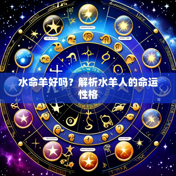 水命羊好吗？解析水羊人的命运性格