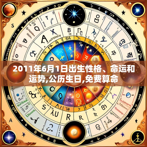 2011年6月1日出生性格、命运和运势,公历生日,免费算命