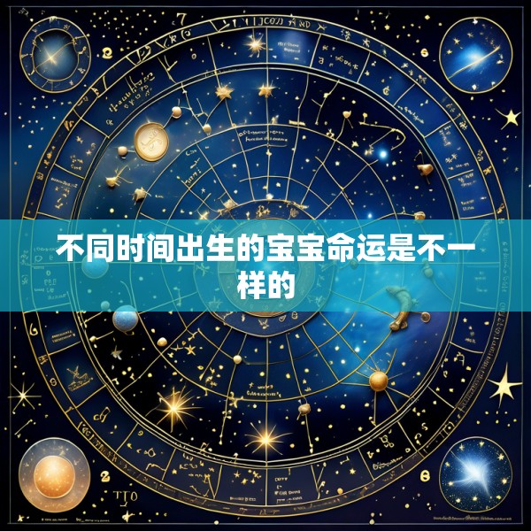 不同时间出生的宝宝命运是不一样的