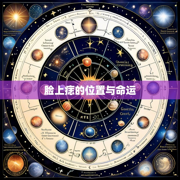 脸上痣的位置与命运