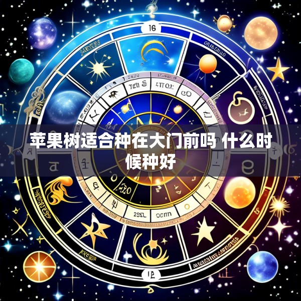 苹果树适合种在大门前吗 什么时候种好