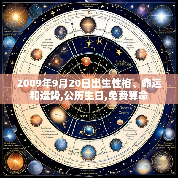 2009年9月20日出生性格、命运和运势,公历生日,免费算命
