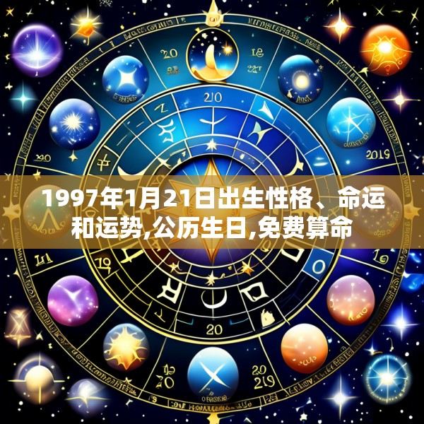 1997年1月21日出生性格、命运和运势,公历生日,免费算命