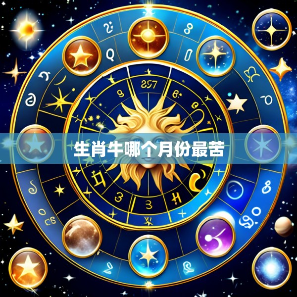 生肖牛哪个月份最苦