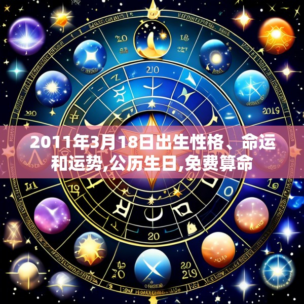 2011年3月18日出生性格、命运和运势,公历生日,免费算命