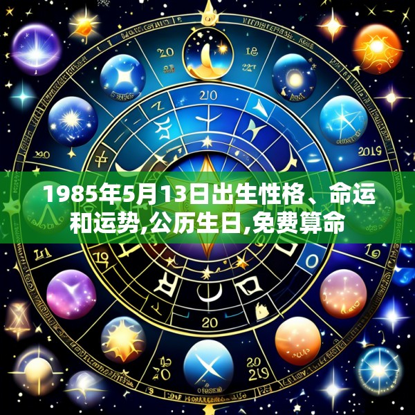 1985年5月13日出生性格、命运和运势,公历生日,免费算命