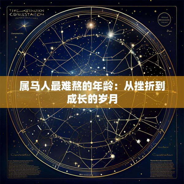 属马人最难熬的年龄：从挫折到成长的岁月