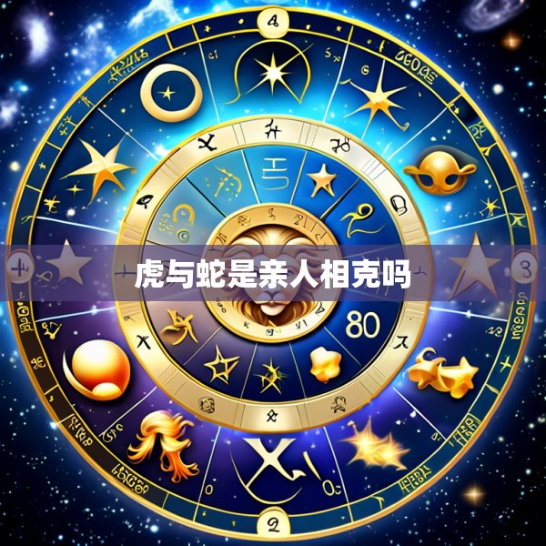 虎与蛇是亲人相克吗