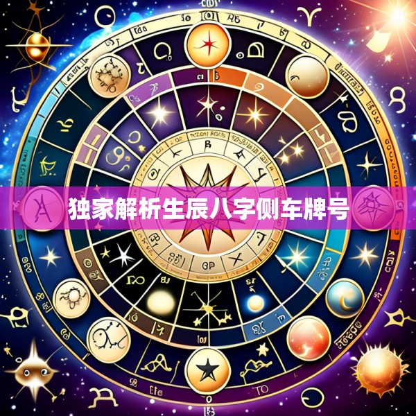 独家解析生辰八字侧车牌号