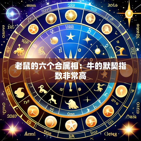 老鼠的六个合属相:牛的默契指数非常高