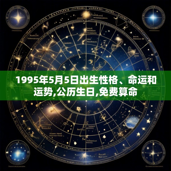 1995年5月5日出生性格、命运和运势,公历生日,免费算命