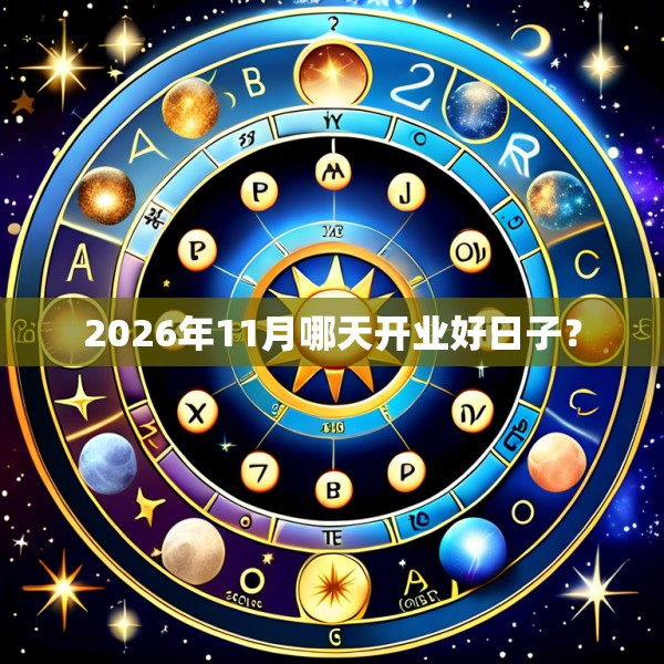 2026年11月哪天开业好日子?
