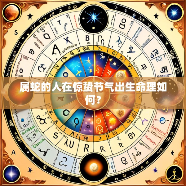 属蛇的人在惊蛰节气出生命理如何？