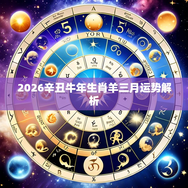 2026辛丑牛年生肖羊三月运势解析
