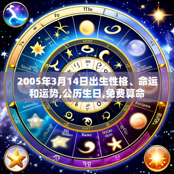 2005年3月14日出生性格、命运和运势,公历生日,免费算命