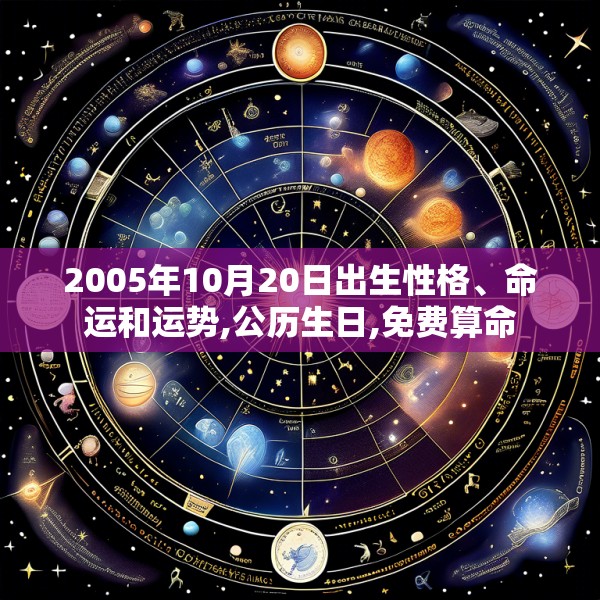2005年10月20日出生性格、命运和运势,公历生日,免费算命