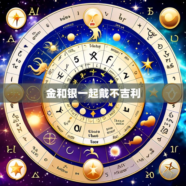 金和银一起戴不吉利