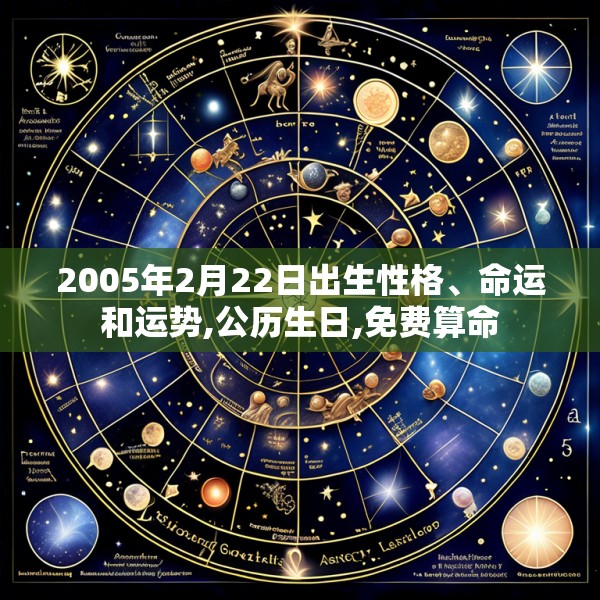2005年2月22日出生性格、命运和运势,公历生日,免费算命