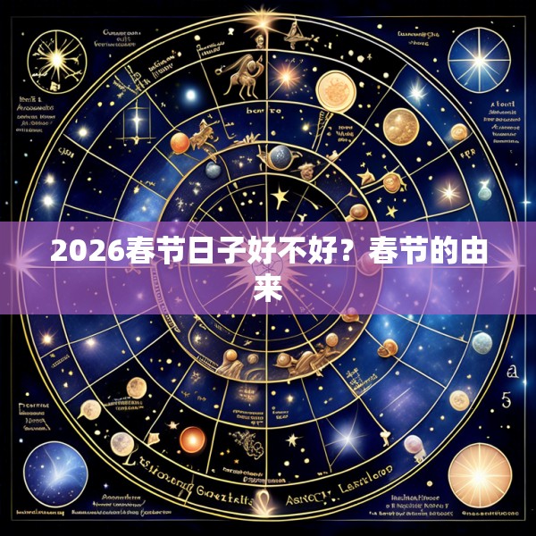 2026春节日子好不好?春节的由来