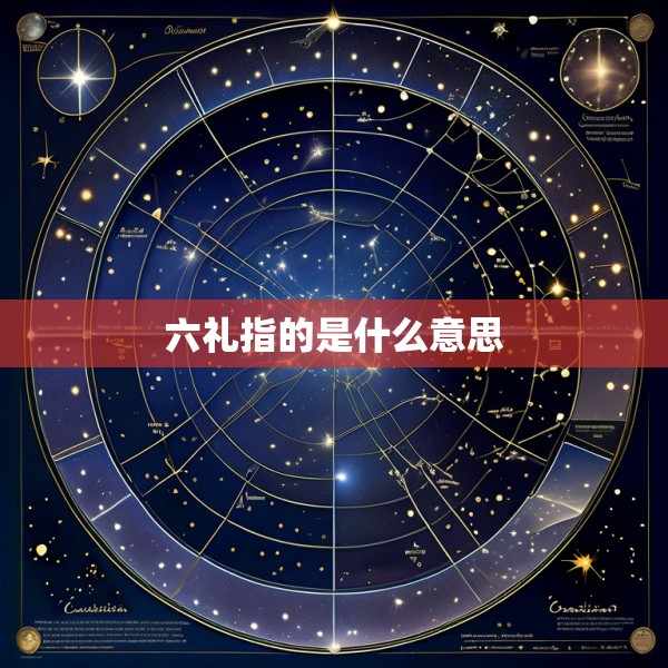 六礼指的是什么意思