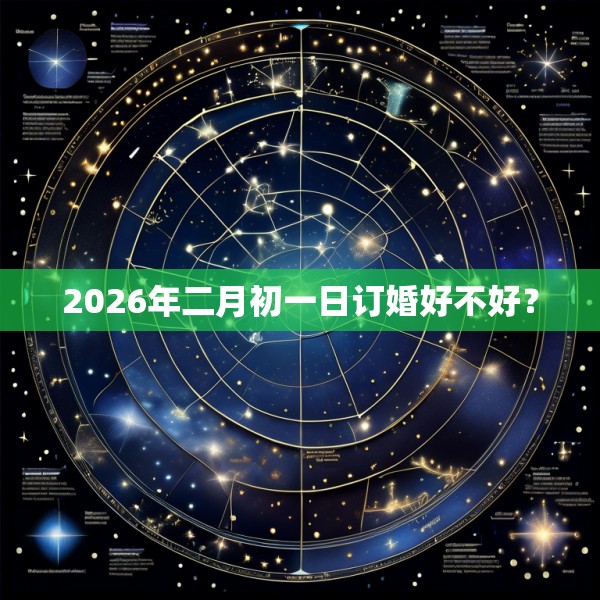 2026年二月初一日订婚好不好?