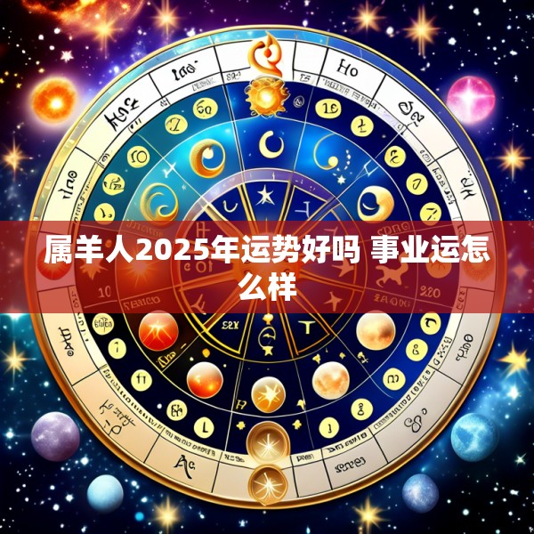 属羊人2025年运势好吗 事业运怎么样