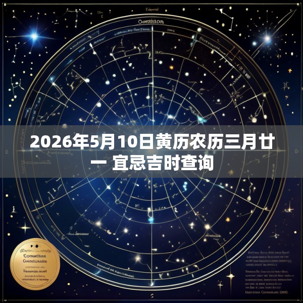 2026年5月10日黄历农历三月廿一 宜忌吉时查询