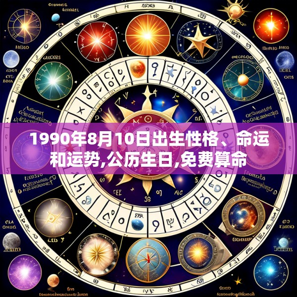 1990年8月10日出生性格、命运和运势,公历生日,免费算命