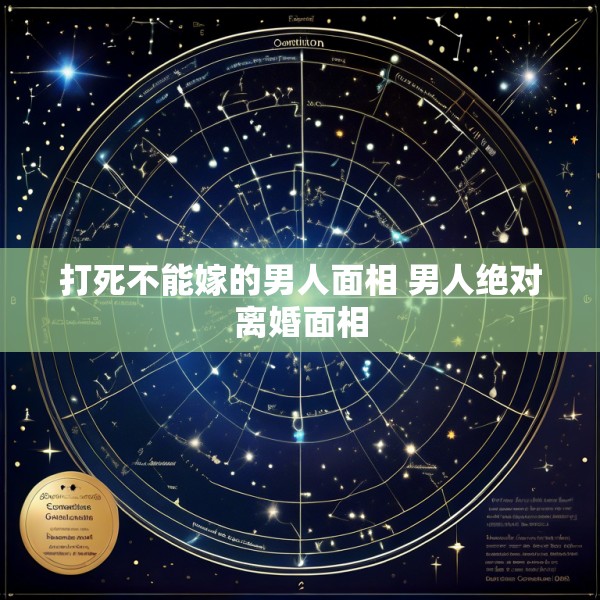 打死不能嫁的男人面相 男人绝对离婚面相