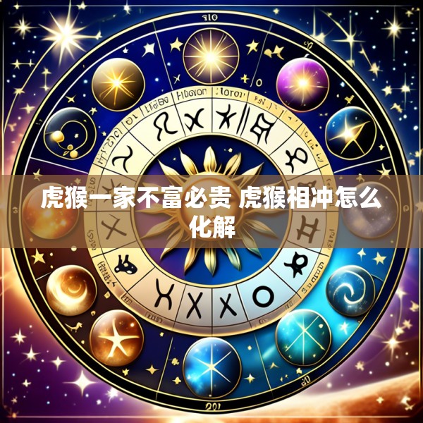 虎猴一家不富必贵 虎猴相冲怎么化解