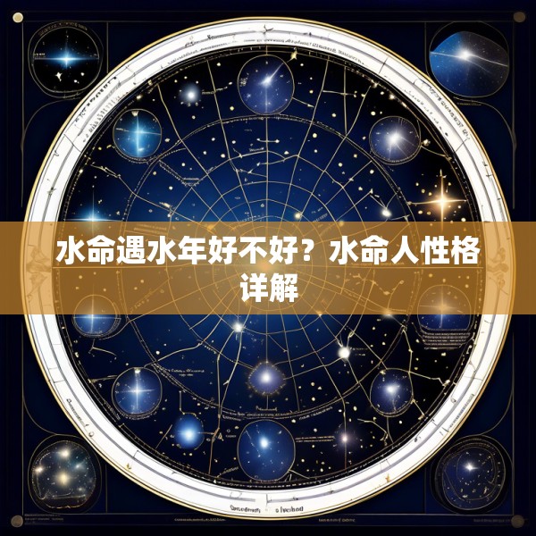 水命遇水年好不好?水命人性格详解