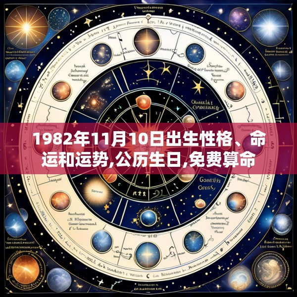 1982年11月10日出生性格、命运和运势,公历生日,免费算命