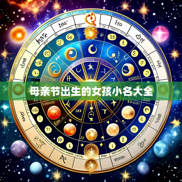 母亲节出生的女孩小名大全