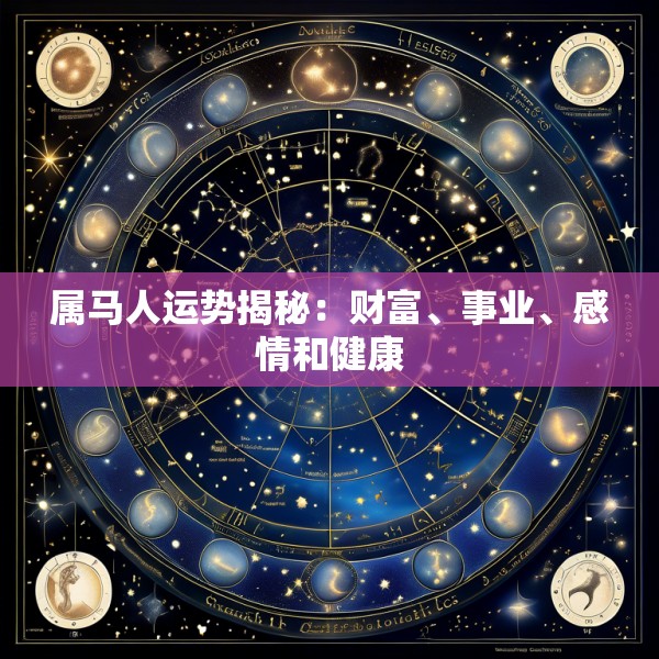 属马人运势揭秘：财富、事业、感情和健康