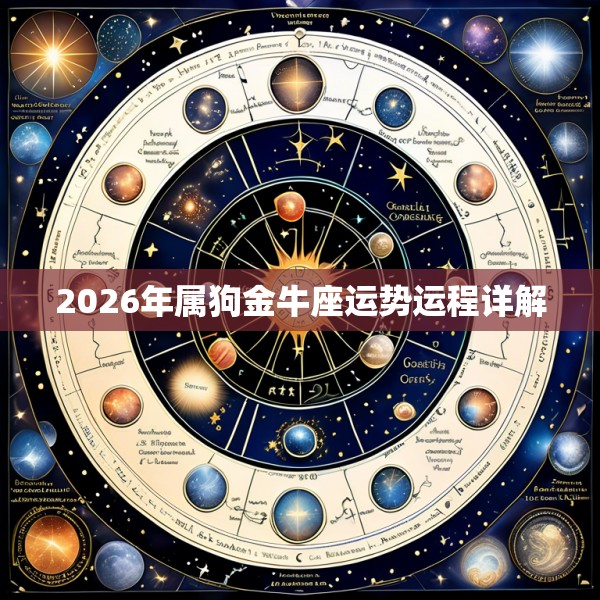 2026年属狗金牛座运势运程详解