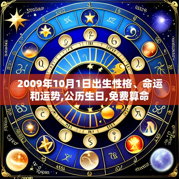 2009年10月1日出生性格、命运和运势,公历生日,免费算命