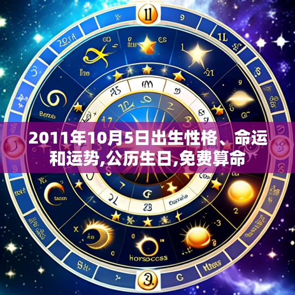2011年10月5日出生性格、命运和运势,公历生日,免费算命