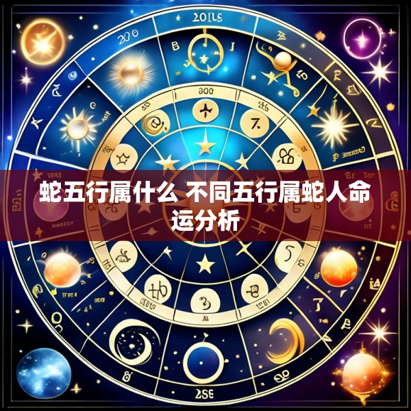 蛇五行属什么 不同五行属蛇人命运分析