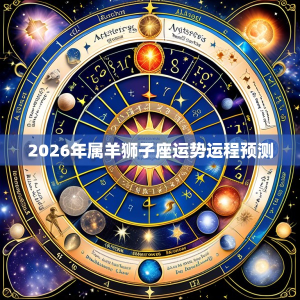 2026年属羊狮子座运势运程预测