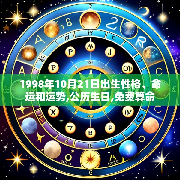 1998年10月21日出生性格、命运和运势,公历生日,免费算命