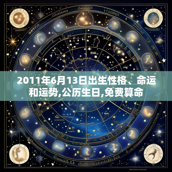 2011年6月13日出生性格、命运和运势,公历生日,免费算命