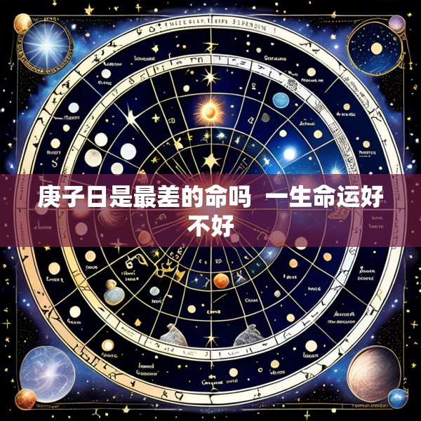 庚子日是最差的命吗  一生命运好不好