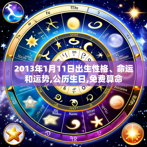 2013年1月11日出生性格、命运和运势,公历生日,免费算命