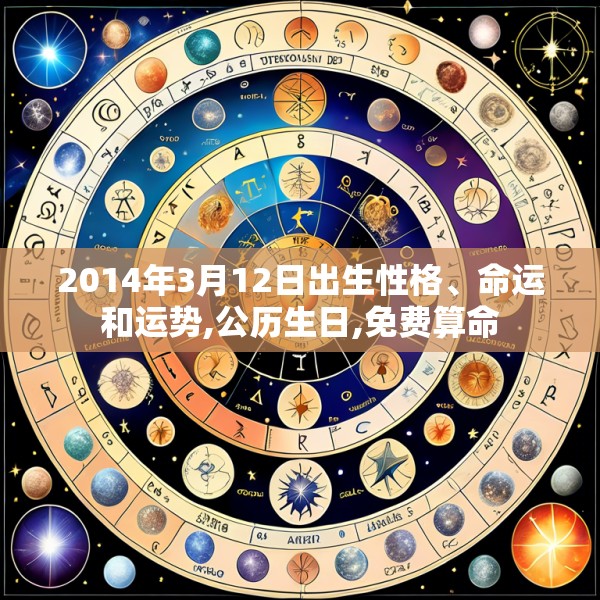 2014年3月12日出生性格、命运和运势,公历生日,免费算命