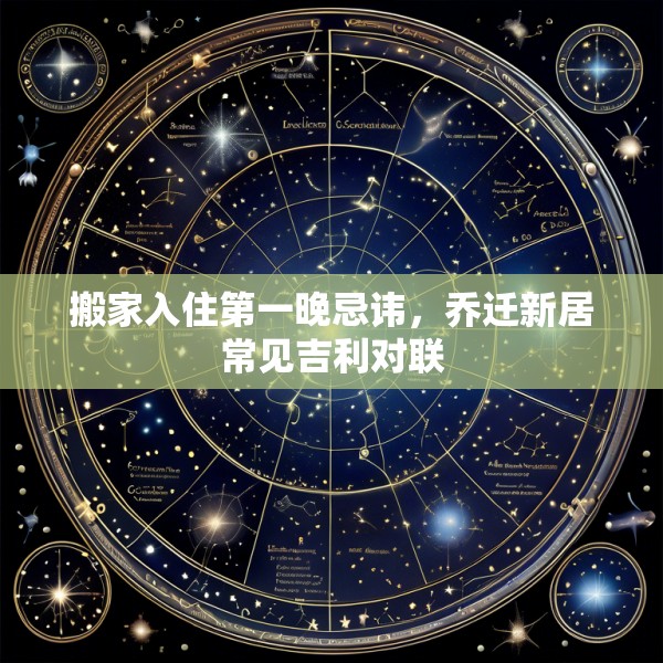 搬家入住第一晚忌讳,乔迁新居常见吉利对联