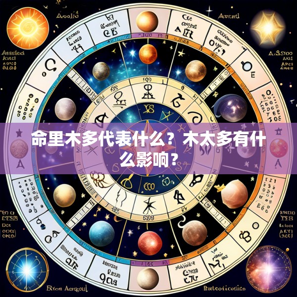 命里木多代表什么？木太多有什么影响？