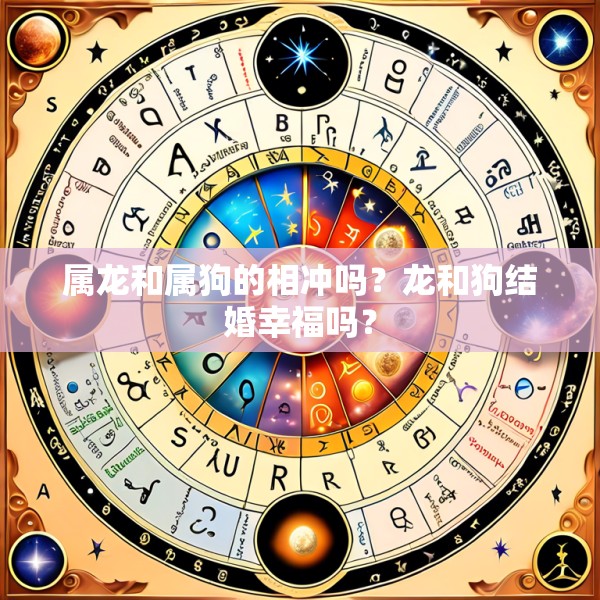 属龙和属狗的相冲吗?龙和狗结婚幸福吗?
