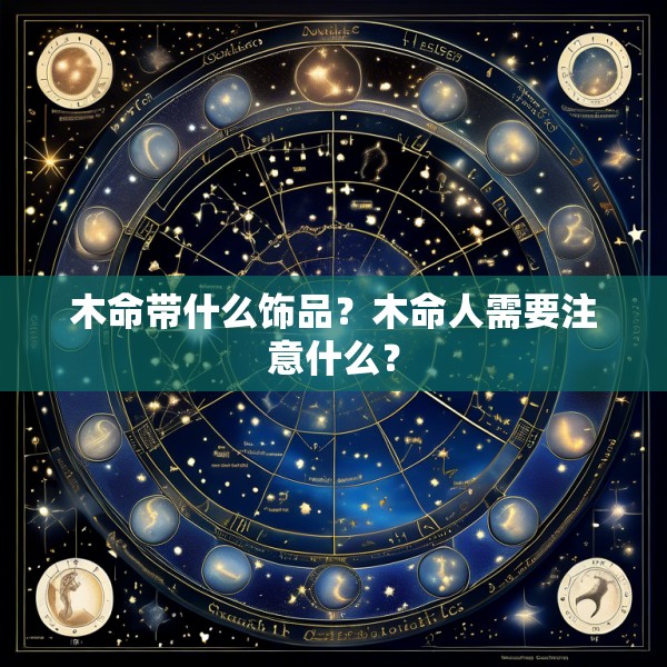 木命带什么饰品？木命人需要注意什么？