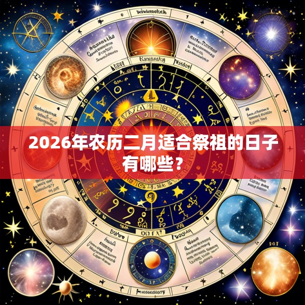 2026年农历二月适合祭祖的日子有哪些？
